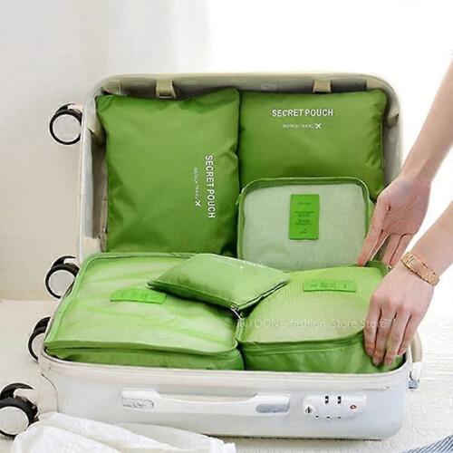 Travel Packing Cubes Pink 6 pcs 2