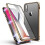 Magnetic Case with Tempered Glass for iPhone XS Max Silver 5