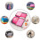 Travel Packing Cubes Pink 6 pcs 5