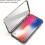 Magnetic Case with Tempered Glass for iPhone XS Max Silver 7