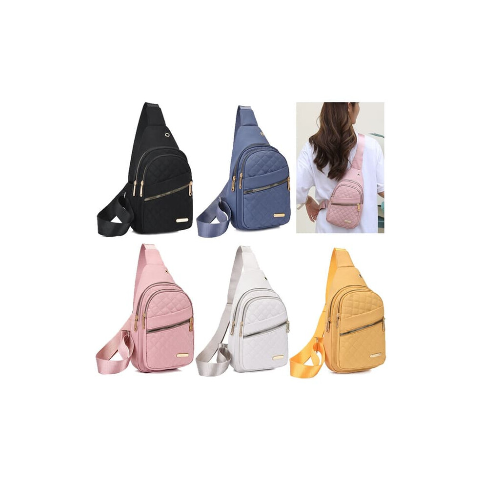 Women's Sling Backpack Chest Bag Black 962125915020
