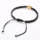 Gold Initial A Heart Charm Bracelet for Women, Adjustable 2