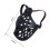 Dog Muzzle for Short Snouts Breathable Rubber 1 Piece 3