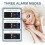 Digital Alarm Clock LED Bedroom Desk Clock with Adjustable 4