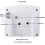 Analog Alarm Clock for Elderly White Large Numbers Silent 4