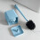 Toilettenbürste mit langem Griff und Halterung (1 Set) 6