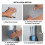 Toilettenbürste mit langem Griff und Halterung (1 Set) 7