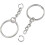 Split Key Rings 1 inch 25mm Silver 50 pcs 4