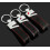 Audi sLine keyring carbon fiber leather 3