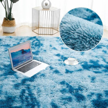 Plush Velvet Carpet 120x160cm Soft Living Room Rug