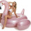 Inflatable Flamingo Pool Float Pink PVC Thickened 4