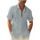 Men's Summer Gradient Short Sleeve Round Neck Tee 1