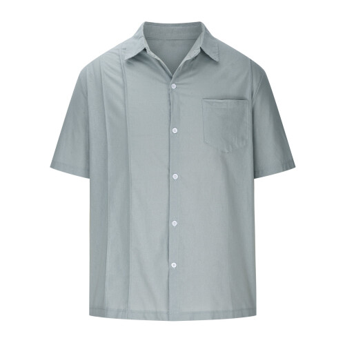 Men's Summer Gradient Short Sleeve Round Neck Tee 1