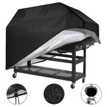 Housse de protection imperméable et anti-poussière pour barbecue, idéale pour terrasse et jardin (170 x 61 x 117 cm).