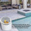 Swimming Pool Skimmer Basket Compatible with Inground Pools 16cm Plastic Replacement 5