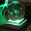 LED Light Base for Glass Ball Display with Touch Switch and 6 Lighting Modes 2