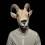 Realistisch geithoofddeksel, latex feestmasker 4