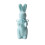 Easter Bunny Figurine with Bow Tie Spring Decor 2