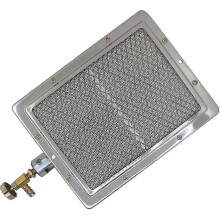 Infrared Ceramic BBQ Burner, 3.5kw, Camping Propane Gas Stove Accessory, Even Heating Honeycomb Plate for Outdoor Garden Grilling
