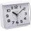Analog Alarm Clock for Elderly White Large Numbers Silent 1