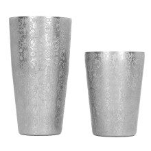 Conjunto de Coctelera Estilo Boston, Acero Inoxidable 304, Resistente a la Corrosión, Diseño Grabado, para Bar Doméstico