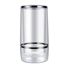 Iceless Double Wall Insulated Wine Cooler, BPA-free, No Condensation, Portable for Indoor and Outdoor Use