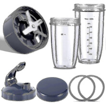 Guarnizioni di ricambio per lama estrattore compatibili con i frullatori Nutribullet 600W e 900W Pro, tazze da 32 oz e 24 oz con guarnizioni.