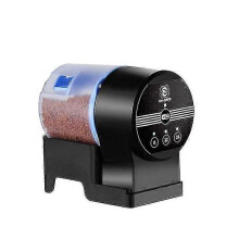 Distributeur automatique programmé de poisson, 1L, plastique écologique, s'adapte à 3-20mm d'épaisseur de verre pour aquarium
