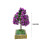 Miniature Artificial Maple Tree Purple 2.56 inch 2