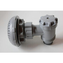 Valve à piston avec crépine, compatible avec les piscines tubulaires Intex, Bestway et Coleman, raccords de tuyau de 1,5 pouce