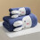 Bulk Bath & Hand Towels Set (2pcs) – Lightweight, Compact, Elegant Rabbit Design 1