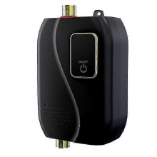 Podgrzewacz wody elektryczny 3000 W z wtyczką EU, bez zbiornika, miniaturowy, z wyświetlaczem LCD, biały