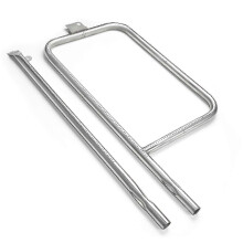 Burner Tube Replacement Kits compatible with Weber Q300 Q320 Q3000 Q3200, 304 Stainless Steel Grill Burners, Precise Heat Distribution