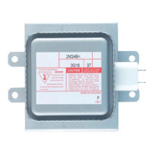 Mikrowellen-Magnetron 2M248H 1000W, luftgekühlt, industrielle Mikrowelle, trocken, silberfarbenes Metall, Mikrowellenzubehör