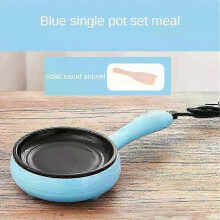 Non-Stick Electric Mini Fry Pan for Eggs Omelettes Pancakes Steak 350W 220V