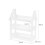 White Three-Layer Spice Rack for Kitchen Countertop 3