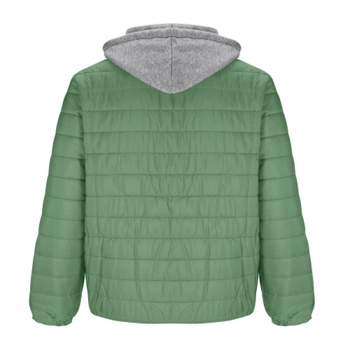 Casaco masculino de inverno com capuz e acolchoado em algodão 2