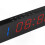 Adjustable LED Countdown Timer with Remote Control, 5 Speed Brightness Gym Clock for Interval Training Workouts, Black UK Plug 3
