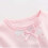 Babyflicka sovplånbok jordgubbsmönstrad rosa 9-12 månader 6