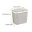 Stainless Steel Hanging Compost Bin with Lid 8L Gray 2