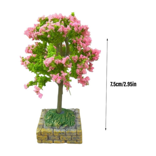 Miniature Trees Railroad Green Scenery Model 1 Pc 1