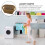 Wicker Laundry Basket with Plastic Frame 1 Pack 1