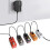 9V 850mA power adapter for guitar effect pedals 2m 7