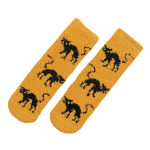 Under $5 Halloween Socks for Women Girls Novelty Pumpkin Ghost Pattern Cotton Crew Sock Gifts for Halloween One Size