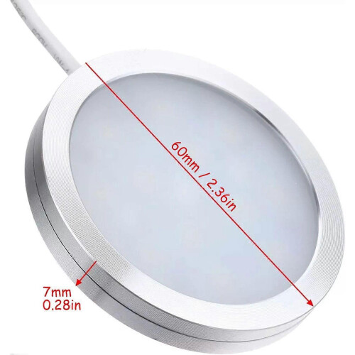 Faro LED interno compatibile con camper, roulotte e autocaravan T4 e T5, 12V, con telecomando. 2