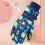 Kids Ski Gloves Winter Windproof Warm Blue 5