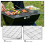 BBQ Grill Mesh Stainless Steel 2 pcs 8