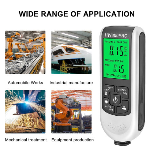Digital Car Paint Thickness Gauge for Electroplate Coating 1