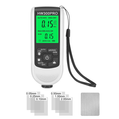 Digital Car Paint Thickness Gauge for Electroplate Coating