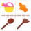 Plastic Beach Sand Shovel and Bucket Set 1 Set 5